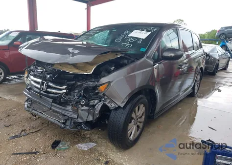 2015 Honda Odyssey Ex-L z USA, uszkodzony, nr VIN 5FNRL5H68FB032600